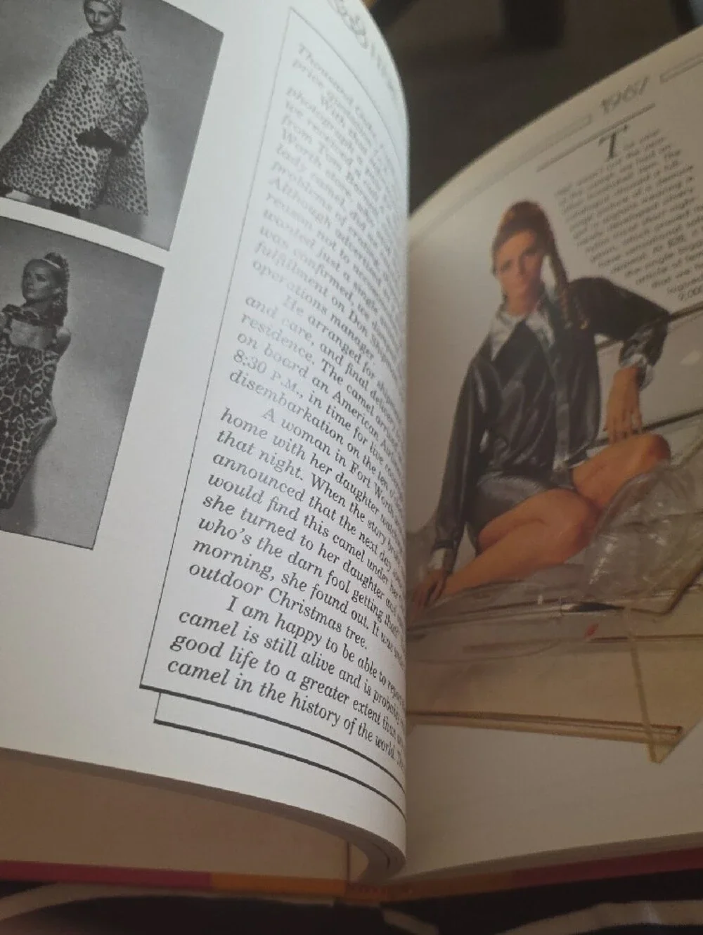 Neiman Marcus Red & Gold 'His & Hers' Coffee Table Catalogue